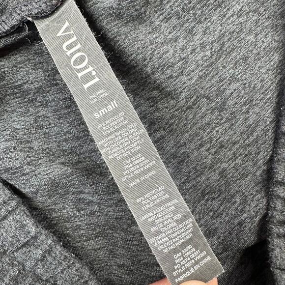 Vuori Pants Womens Small Gray Charcoal Performance Jogger Athletic Sporty Travel - Picture 4 of 11